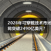2028年可穿戴技术市场将突破2490亿美元？