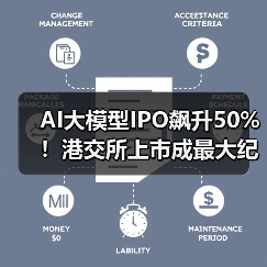 AI大模型IPO飙升50%！港交所上市成最大纪录（图2）