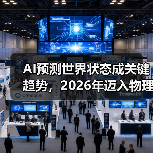 AI预测世界状态成关键趋势,2026年迈入物理世界(图1) AI预测世界状态成关键趋势,2026年迈入物理世界(图1)