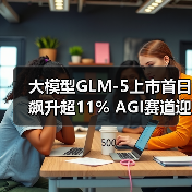 大模型GLM-5上市首日飙升超11% AGI赛道迎来新军(图2) 大模型GLM-5上市首日飙升超11% AGI赛道迎来新军(图2)