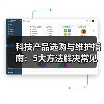 科技产品选购与维护指南：5大方法解决常见问题2026（图2）