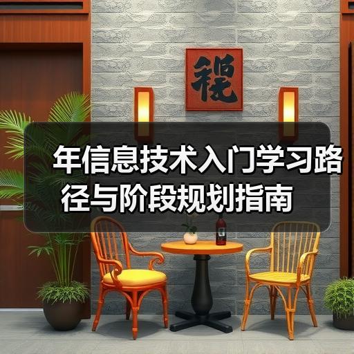 年信息技术入门学习路径与阶段规划指南