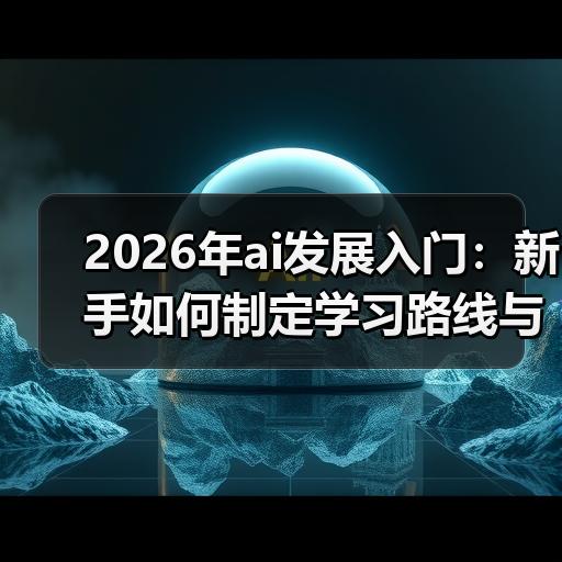 2026年ai发展入门：新手如何制定学习路线与资料清单