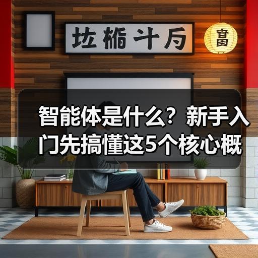 智能体是什么？新手入门先搞懂这5个核心概念